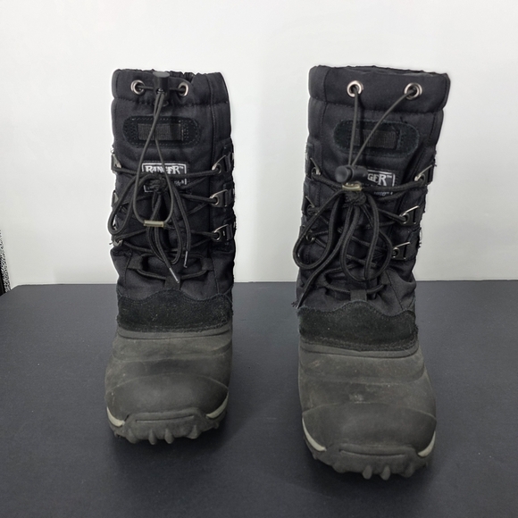 Ranger Men\'s Size 6 Winter Boots Black Tundra II Waterproof Insulated Snow main image 9